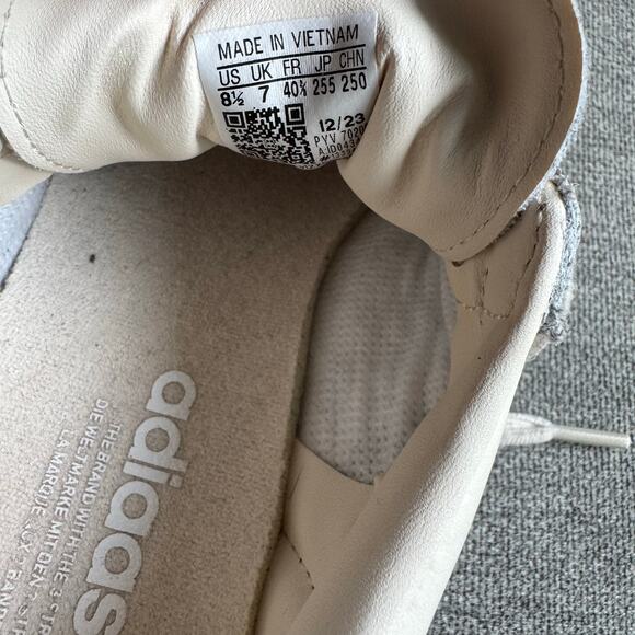 adidas Originals Sambae Wonder White /Silver Metallic" Women's 8.5 Shoe - Picture 11 of 13